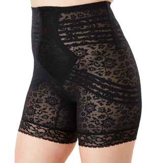 Style 6207 |  No Roll High Waist Lace Thigh Slimmer with Extra Firm Support Rago Shapewear
