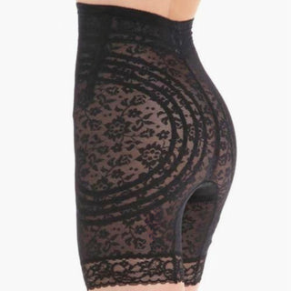 Style 6207 |  No Roll High Waist Lace Thigh Slimmer with Extra Firm Support Rago Shapewear