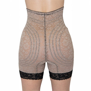 Style 6207 |  No Roll High Waist Lace Thigh Slimmer with Extra Firm Support Rago Shapewear