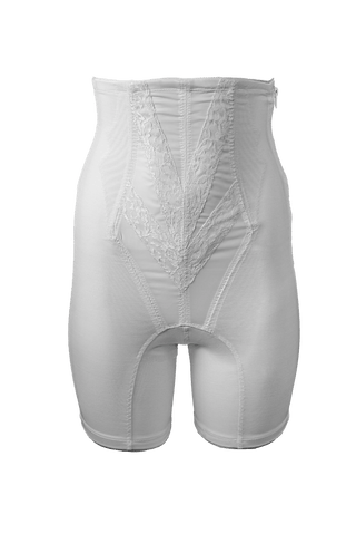 Style 6210 | High Waist Long Leg Shaper with Side Zipper |  Extra Firm Control Rago Shapewear