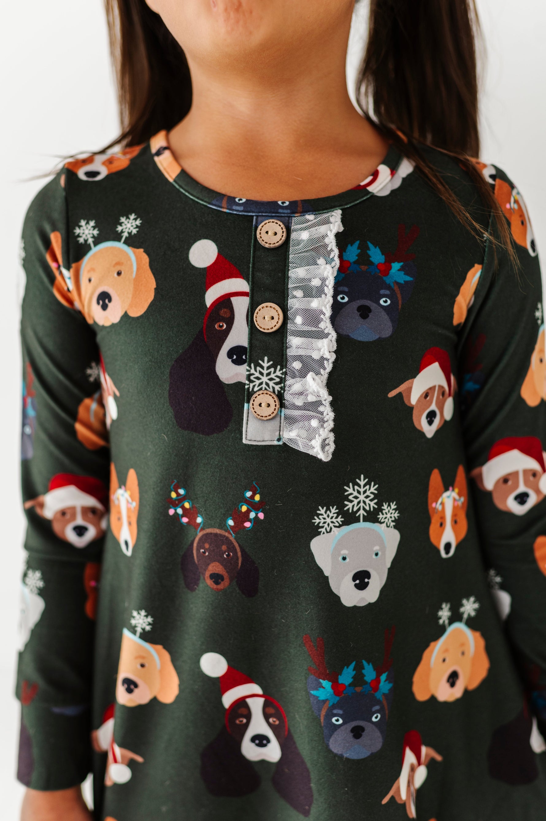 Christmas Doggies | NIGHTGOWN - By Baano