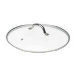 MASTERPAN Ceramic Nonstick Copper Color Wok & Glass Lid, 12" (30cm)