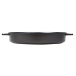 MASTERPAN Nonstick Stovetop Oven Grill Pan & Stainless Steel Lid, Black 12" (30cm)
