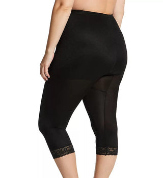 Style 6265 | Waistline Capri Pant Liner with Tummy Control Panel| Memory Compression Fabric | Medium Support Rago Shapewear