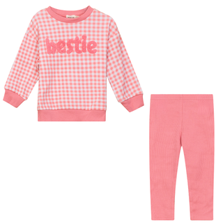 Checkered Mini Bestie 2Pc Set TheHushShop.com