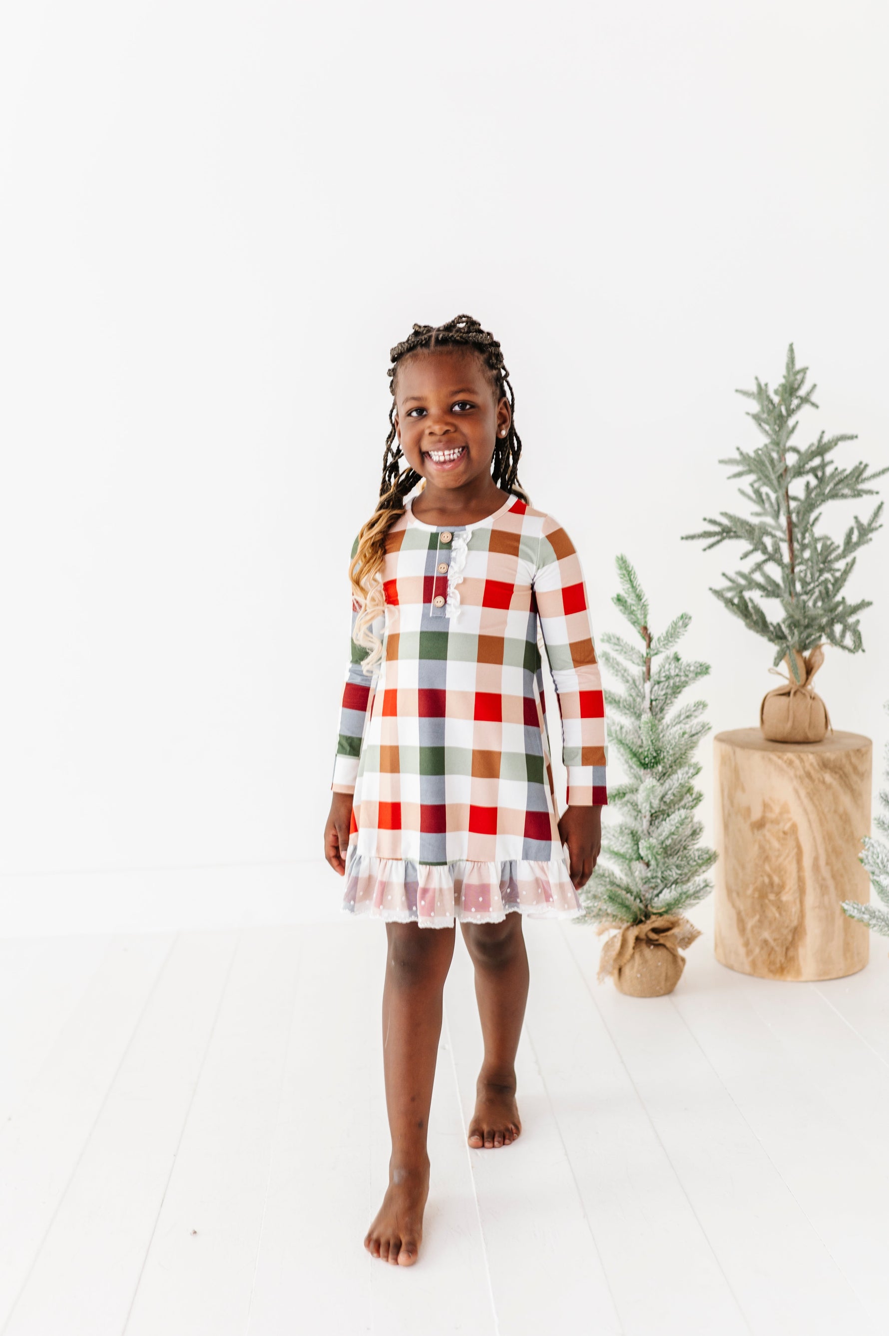 Holiday Plaid | NIGHTGOWN - By Baano