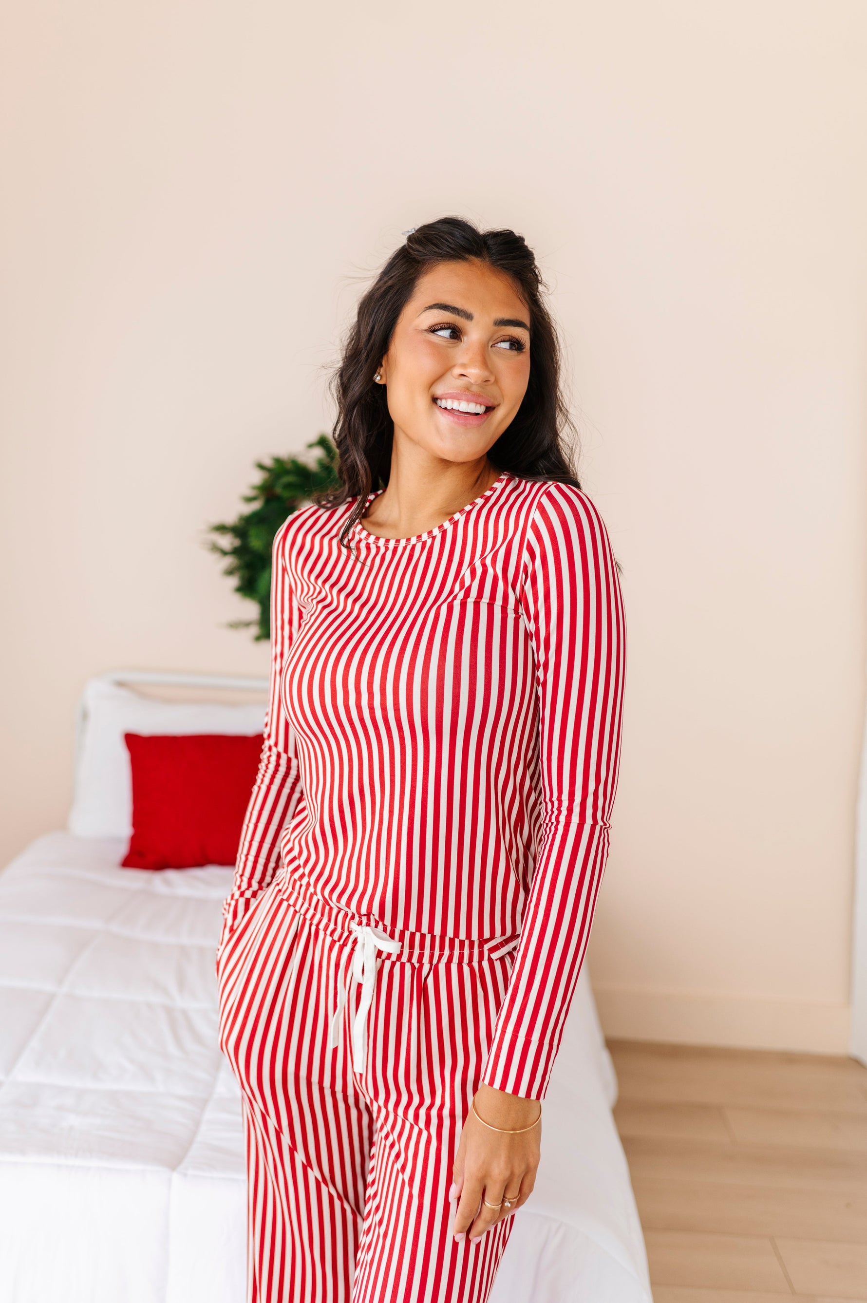 Red Stripes | Women’s PJ PANTS - By Baano