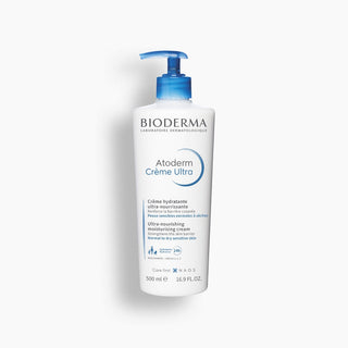 Bioderma Atoderm Ultra- Nourishing Moisturizing Cream Normal To Dry Sensitive Skin 500ml