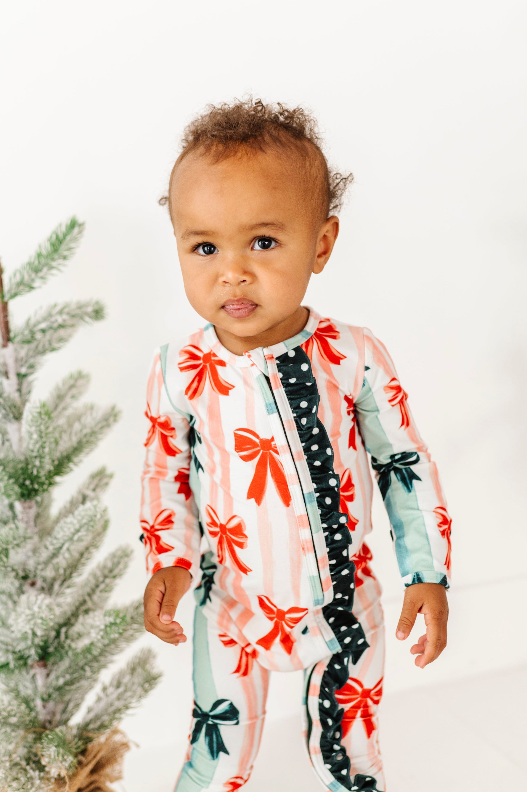 Bows | ZIP ROMPER - By Baano