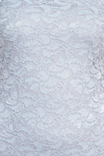 Marina Square Neck Sleeveless Sheath Zipper Back with Matching 3/4 Sleeve Jacket Mesh Dress - Glamourous Grace