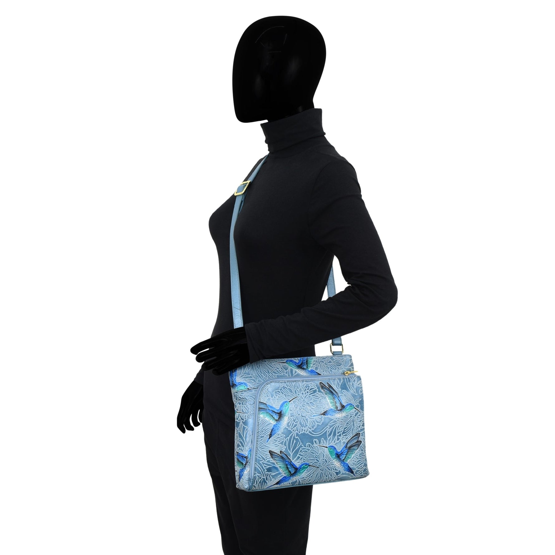 Crossbody With Front Zip Organizer - 651 Anuschka