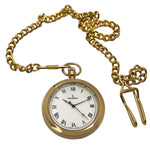 Peugeot Men's 14Kt Gold Plated Vintage Pocket Watch with Chain Peugeot Watches