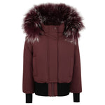 Pramie Girls Burgundy Bomber Jacket 4–16 | Stylish Kids’ Winter Outerwear