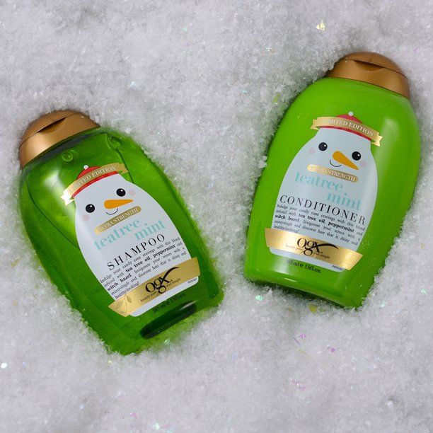 (OVER 40% OFF) OGX Holiday Extra Strength Tea Tree Mint Conditioner, 13oz - By Baano