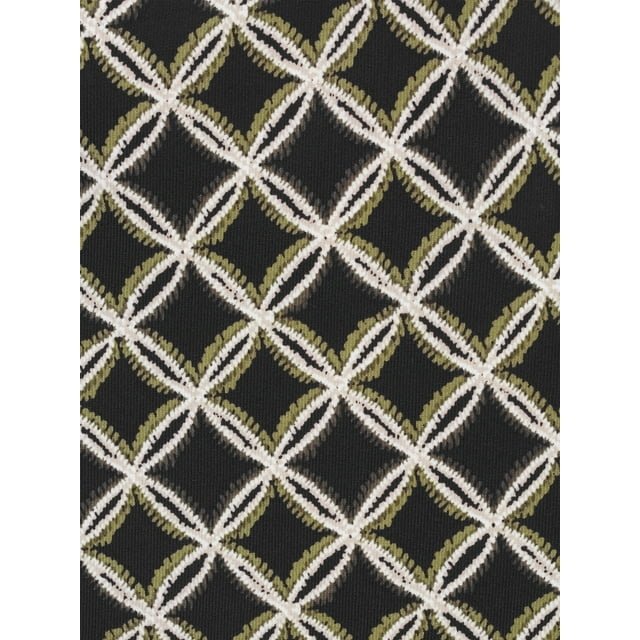 Evan Picone Scoop Neck Sleeveless Moroccan Tile Border Print Shark Bite Hem ITY Top - Glamourous Grace