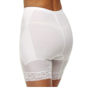 Style 6795 | Waistline Thigh Slimmer with Tummy Control Panel| Memory Compression Fabric | Medium Support Rago Shapewear