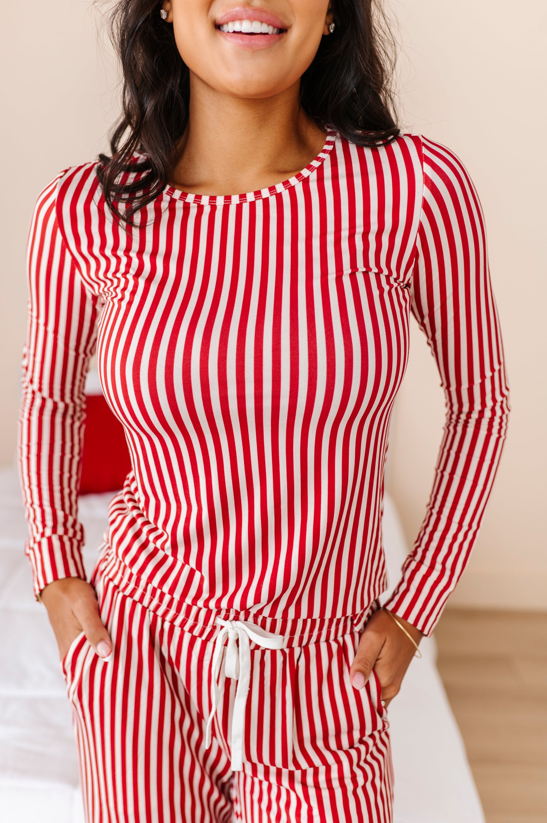 Red Stripes | Women’s PJ PANTS - By Baano