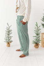 Green Stripes | MEN’S PJ Pants - By Baano