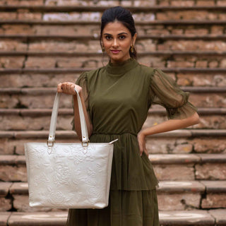 Large Zip Top Tote - 698