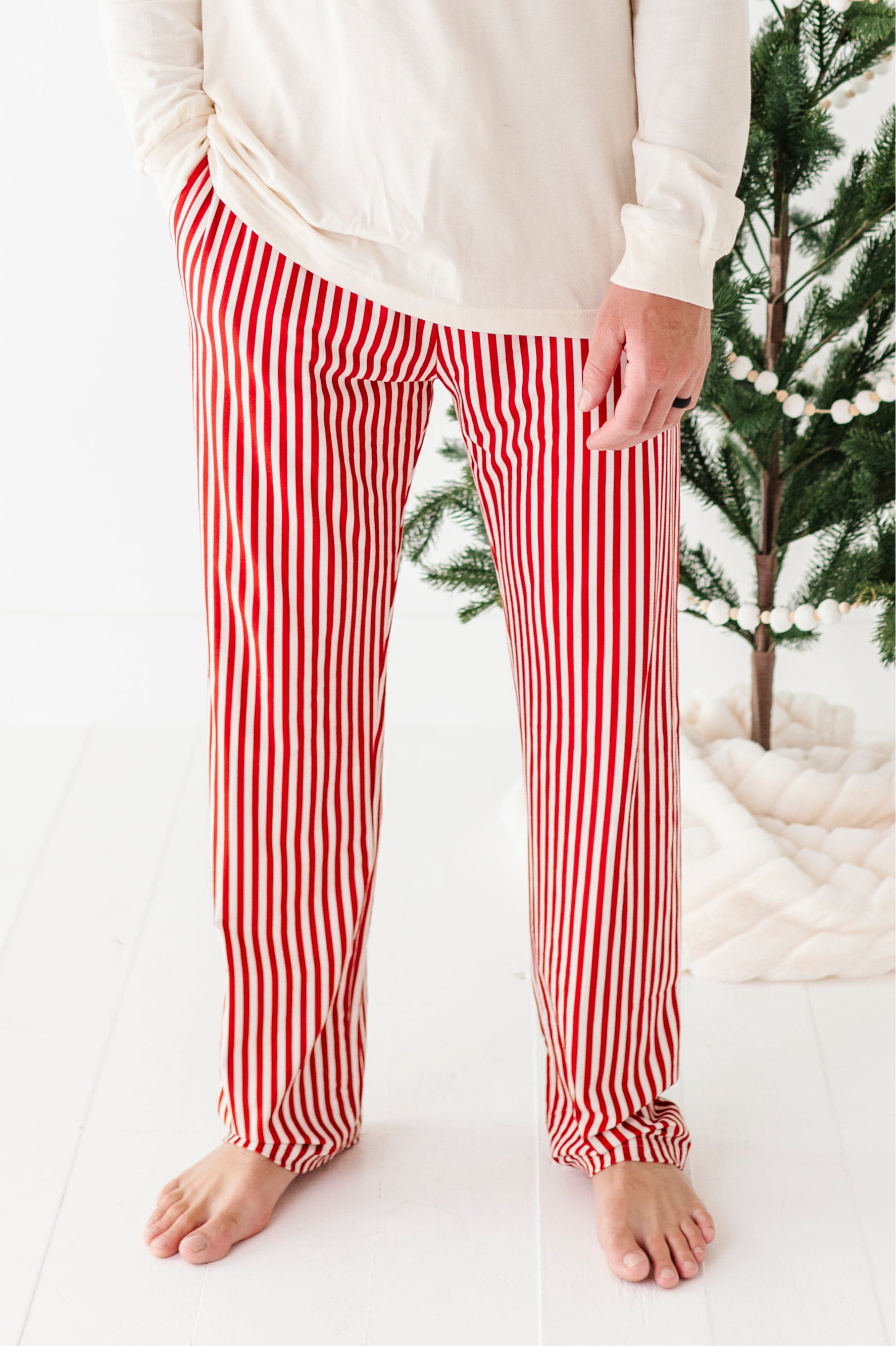 Red Stripes | MEN’S PJ Pants - By Baano