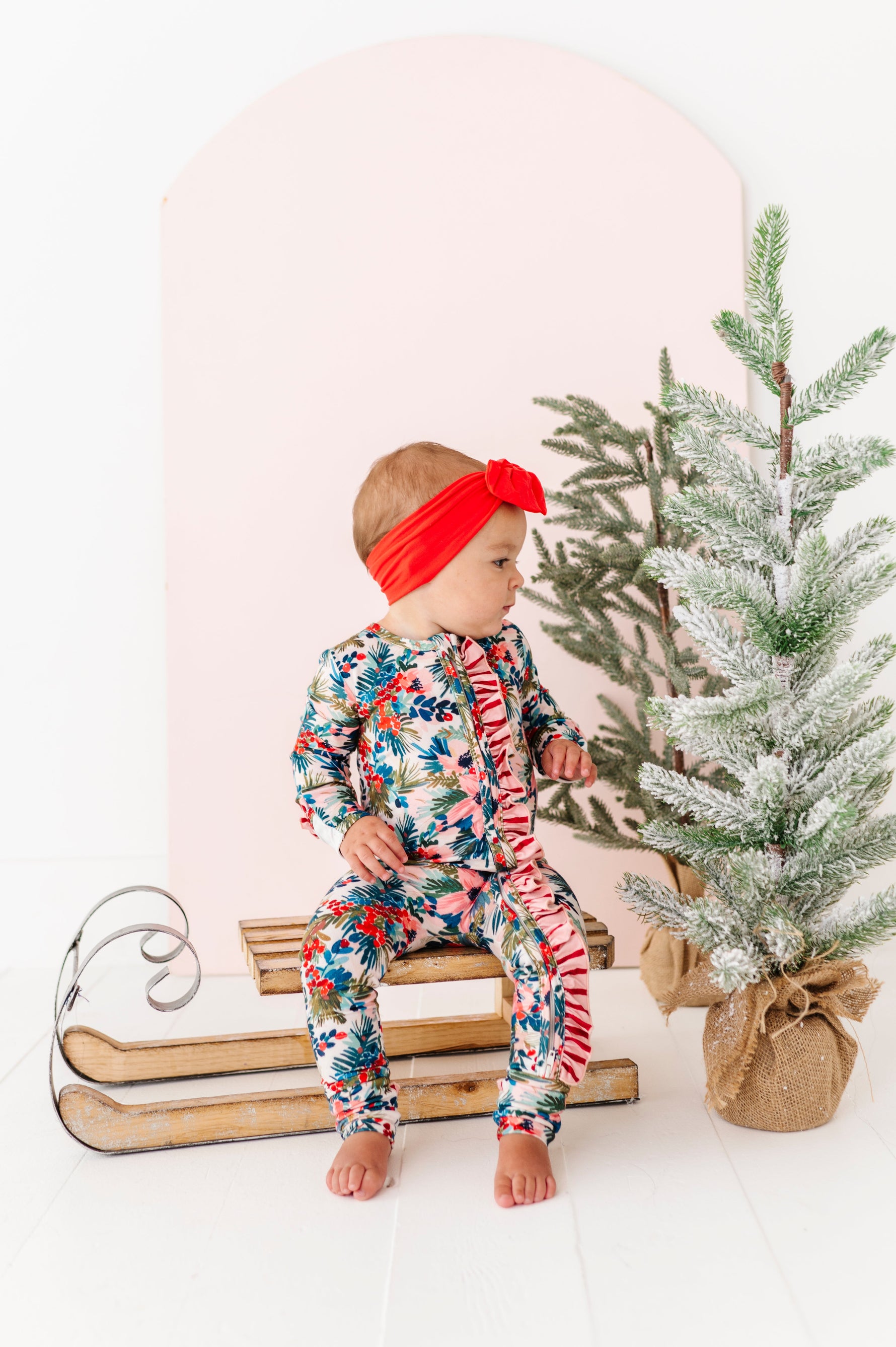 Holly Floral | ZIP ROMPER - By Baano