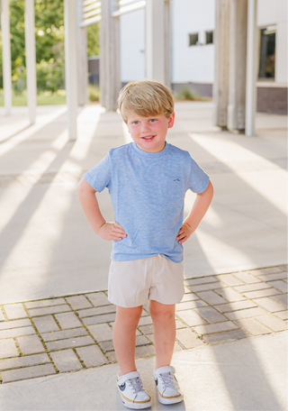 Kid's Bamboo Heathered Tee - By Baano