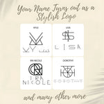 Unique Womens Style Mary Name Logo Necklace - Sterling Silver