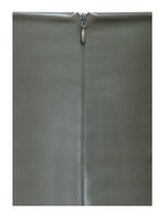 Eliana Olive Vegan Leather Dress Miss Circle