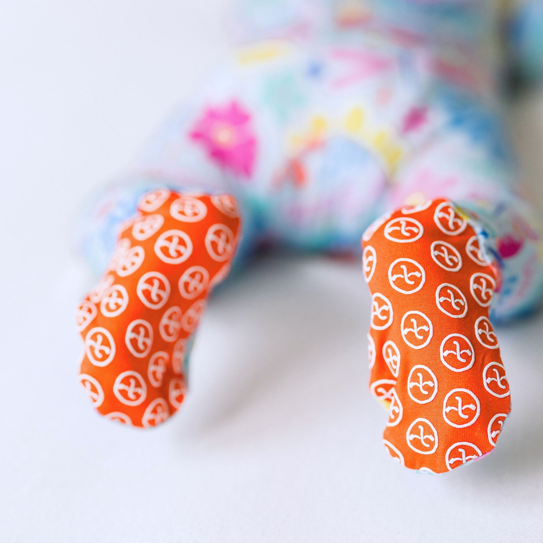 The Second-Skin Footie | Om Baby (Light Blue)