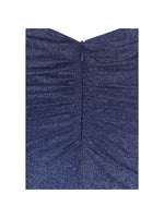 Terri Navy Sparkle Plunging Backless Maxi Dress Miss Circle