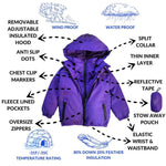 Car Seat Coat | The Road Coat Arctic - Purple