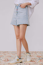 Rainbow Pleat Skort HJ119 [FINAL SALE] Hey Joanie