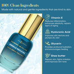 Hyaluronic Acid & Collagen Wrinkle Reducing Serum - Deep Hydration, Plumps & Smooths Skin - Dermatologist Tested, Clean Beauty, Korean Skin Care - 1.69 FL.OZ.