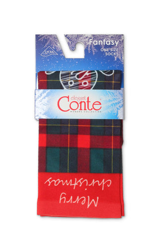 Socks Conte Fantasy 123 - New Year's Designs - By Baano