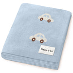 100% Cotton Luxury Knit Car Swaddle Blanket - By Baano