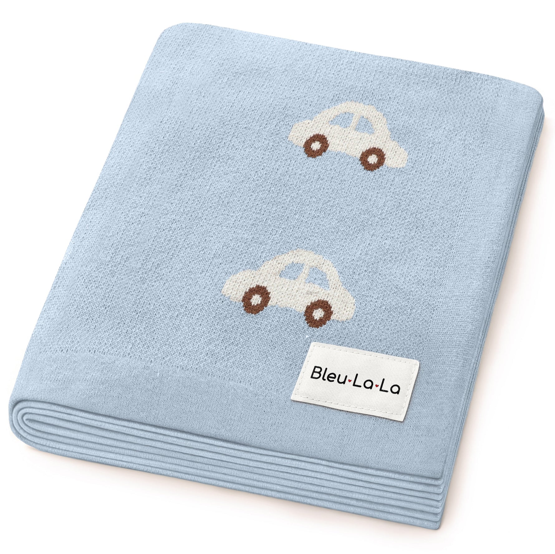 100% Cotton Luxury Knit Car Swaddle Blanket - By Baano