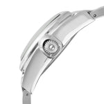 Women's Silver Status Bracelet Watch 36x33mm Barrel Shape Roman Dial Peugeot Watches