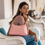 Zip-Top Shoulder Hobo - 707