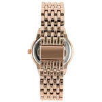 Women's Rose Gold 40mm Multi-Function Watch with Crystal Bezel Peugeot Watches