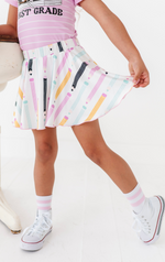 Pretty Pencils Spin Skort - By Baano