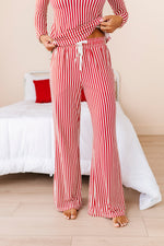 Red Stripes | Women’s PJ PANTS - By Baano