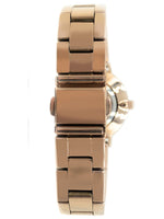 Women Rose Gold Watch 30mm Sleek Stainless Steel Bracelet