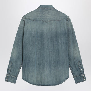 Blue Denim Shirt - By Baano