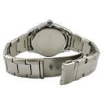 Women's 36mm Sport Watch with Blue Dial and Stainless Steel Bracelet