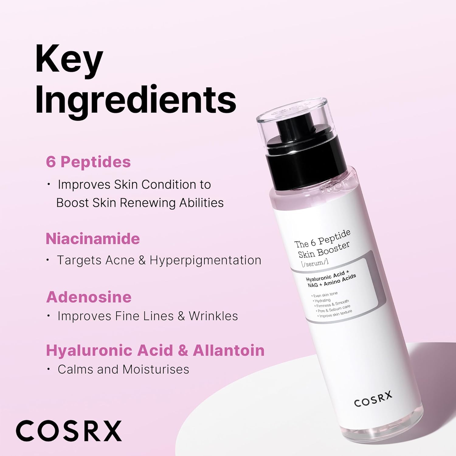 Cosrx The 6 Peptide Skin Booster - By Baano