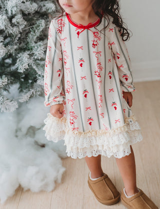 *PREORDER* Santa's Vintage Holiday Gown and Bloomers