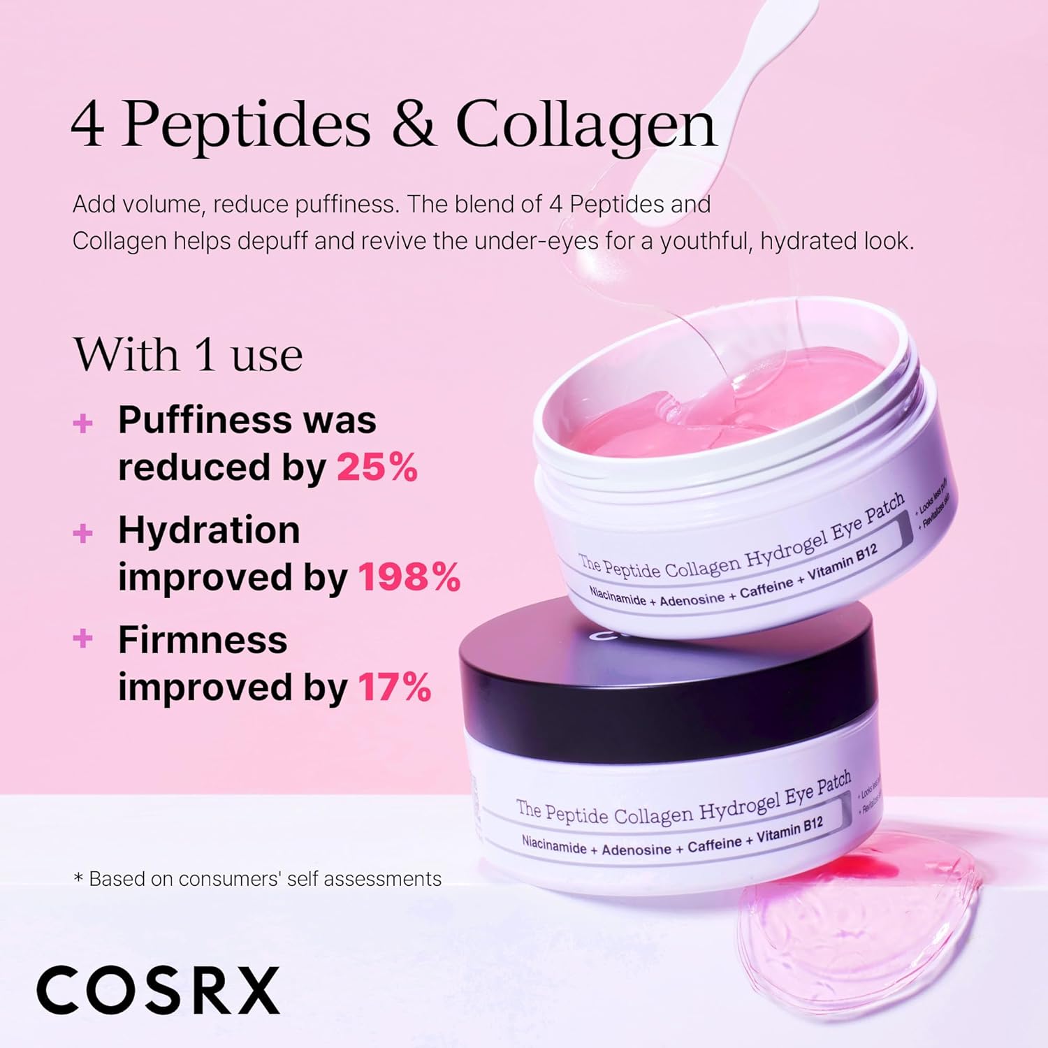 Cosrx The Peptide Collagen Hydrogel Eye Patch - By Baano