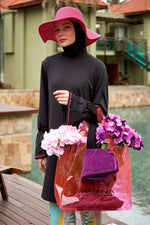 Pink Beach Bag C2402 - By Baano