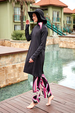 Stretchy Black Full-Coverage Modest Swimsuit M2479 Marina Modest