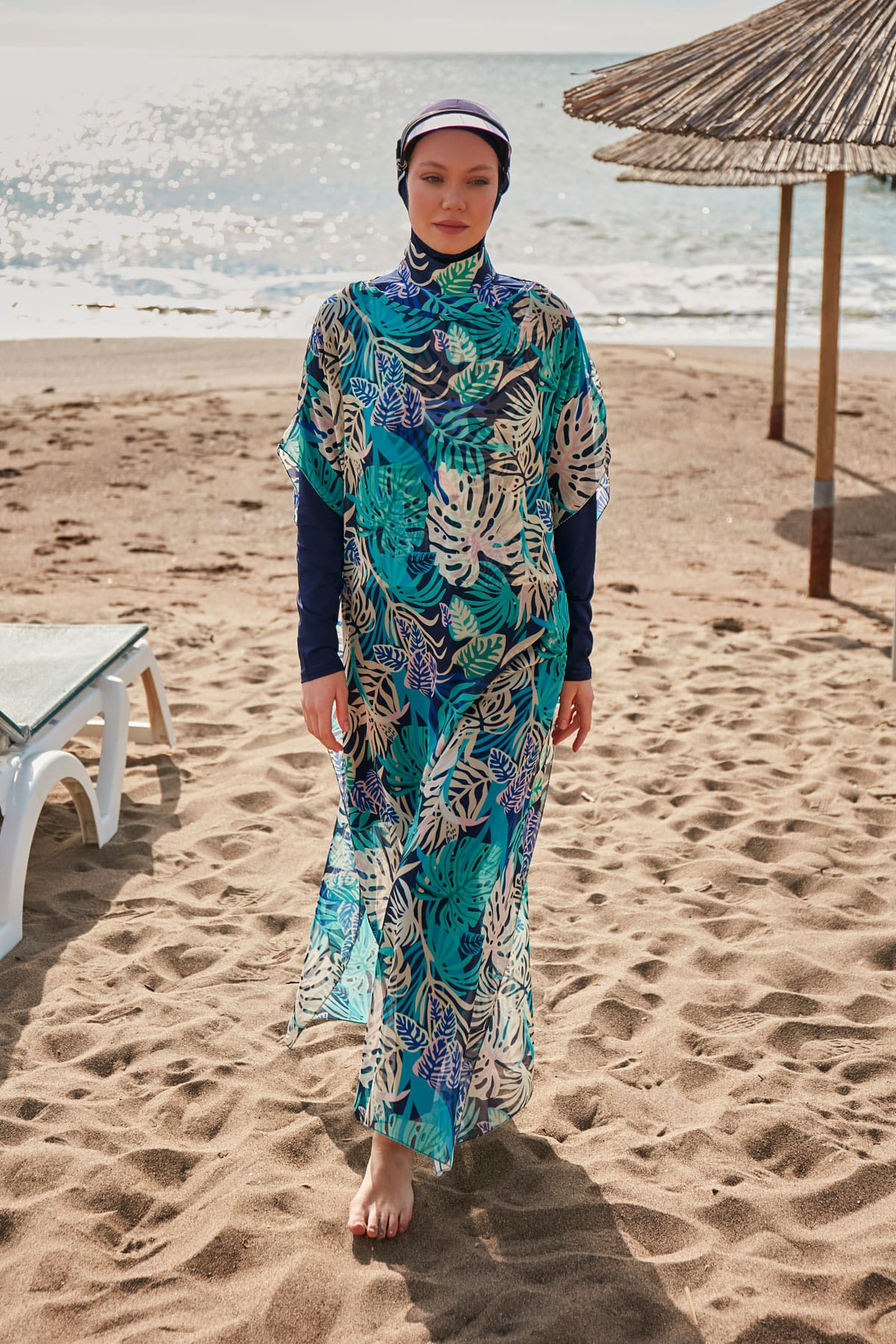 Colourful Pareo Kimono P2418 Marina Modest